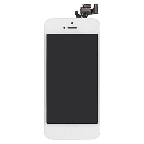 IPHONE 5 LCD AND DIGITIZER GLASS SCREEN REPLACEMENT WITH SMALL PARTS (WHITE) - Picture 2 of 3
